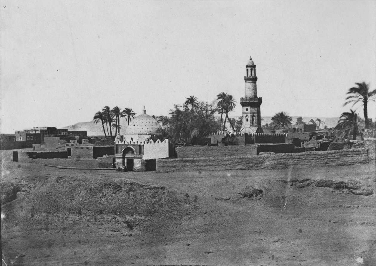 Øvre Egypten: Moske og grav af Mourad Bey, c1850 af Maxime Du Camp