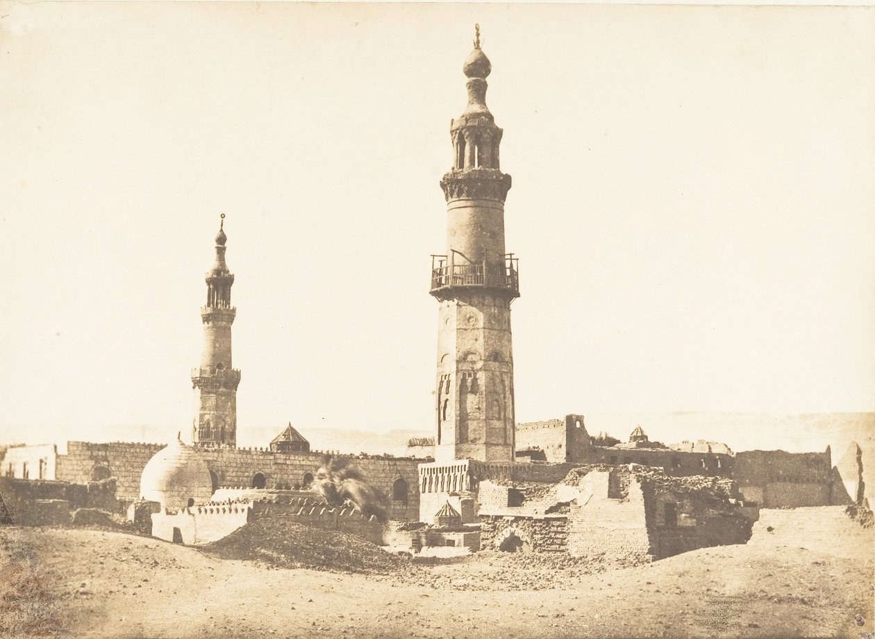 Moskeen i Ali-Bey, i Girgeh, 1849-50. af Maxime Du Camp