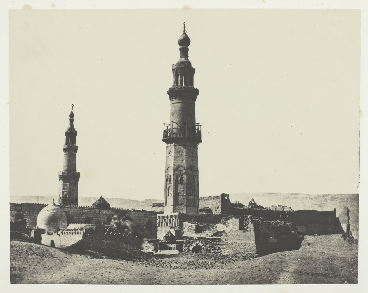Moske af Aly-Bey, Girgeh, Haute-Egypt, 184951, trykt 1852. af Maxime Du Camp