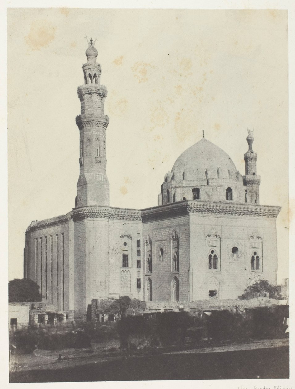Sultan Haçan-moskeen, Kairo af Maxime Du Camp