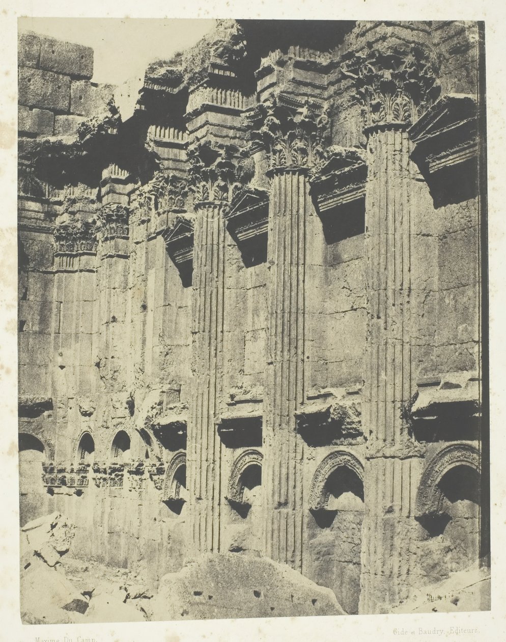 Jupiters tempel i Baalbeck Heliopolis, Naos