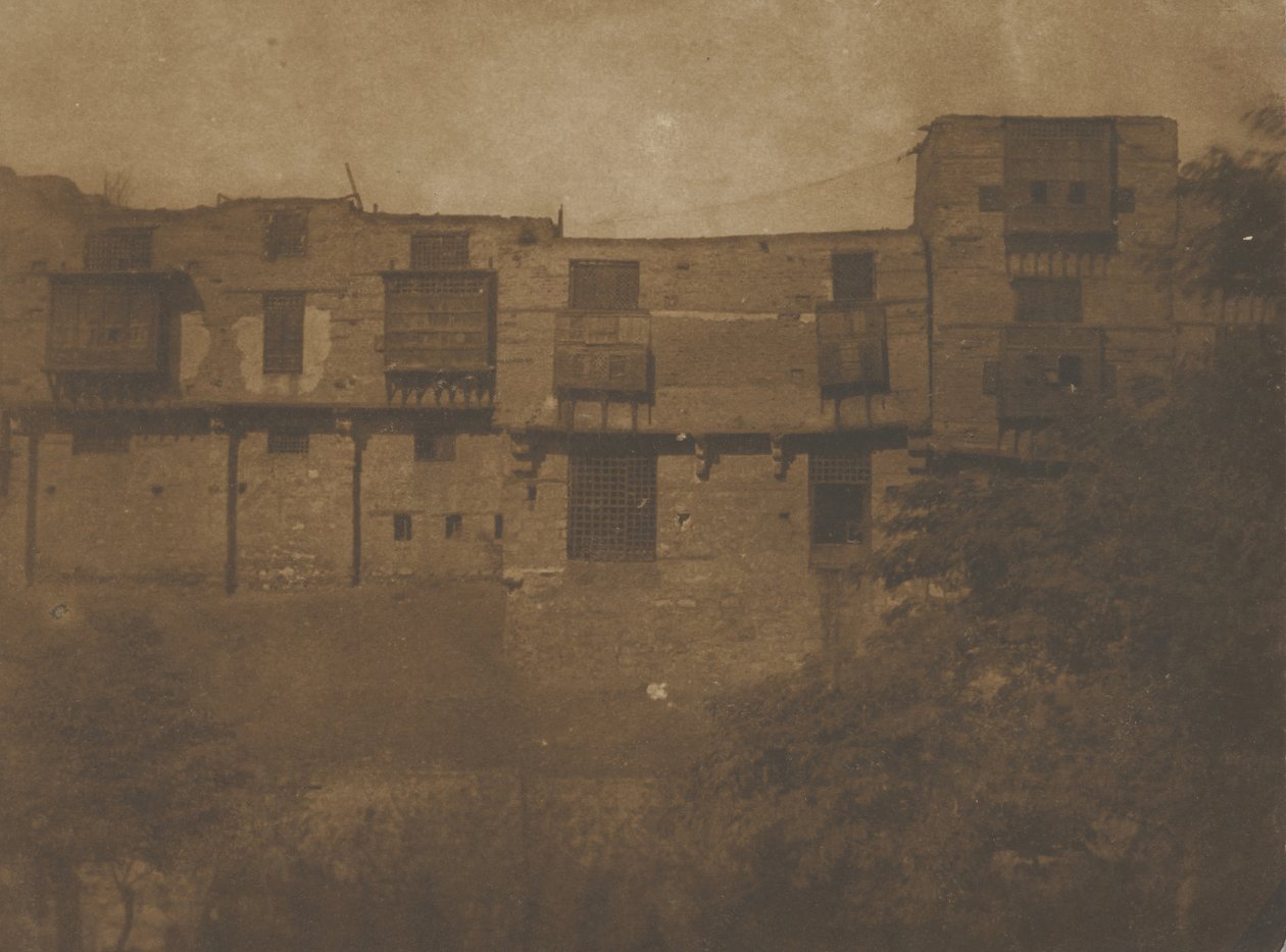 [Udsigt over Egypten], 1849-51. af Maxime Du Camp