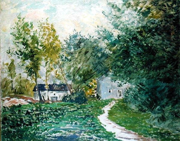 Landskab (olie på lærred) af Maxime Emile Louis Maufra