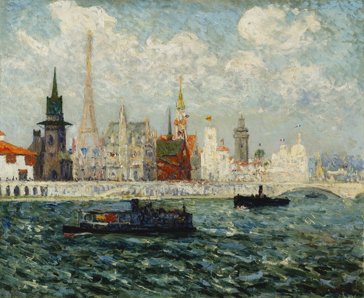 Pavillonerne, Paris International Exhibition, 1900, 1900 af Maxime Emile Louis Maufra