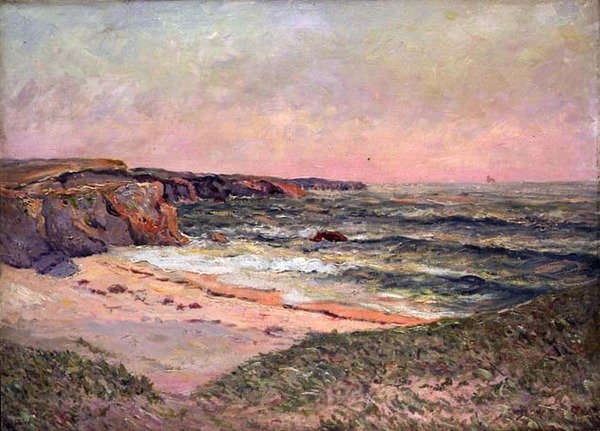 Klitterne ved Port Blanc af Maxime Emile Louis Maufra