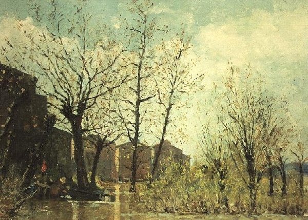 Oversvømmelsen af Maxime Emile Louis Maufra
