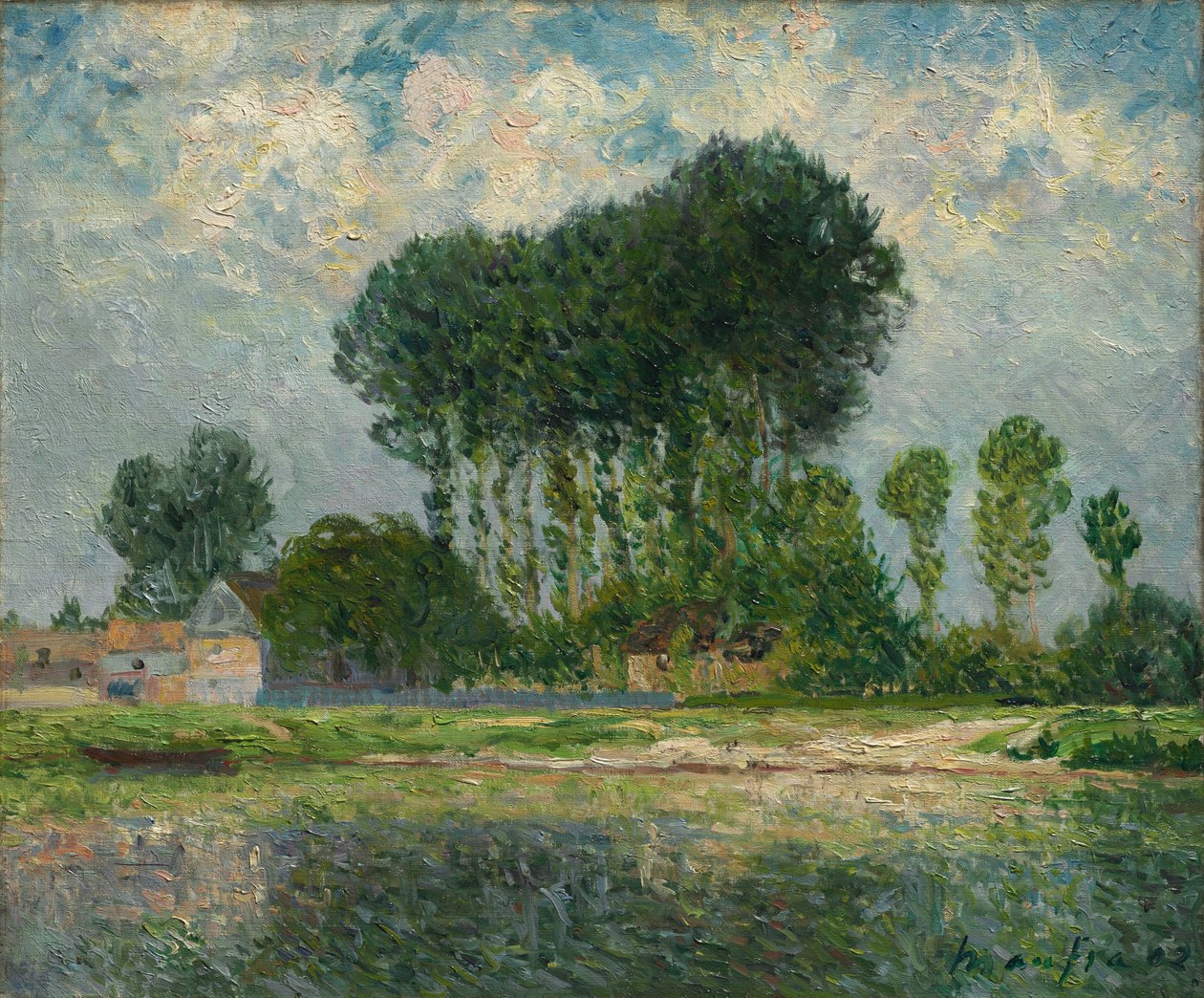 Floden af Maxime Emile Louis Maufra