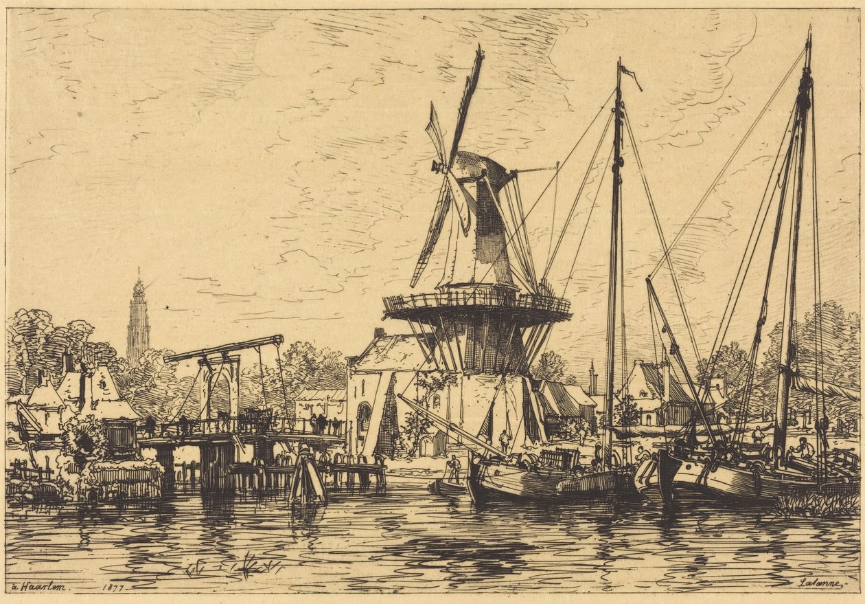 A Haarlem af Maxime Lalanne