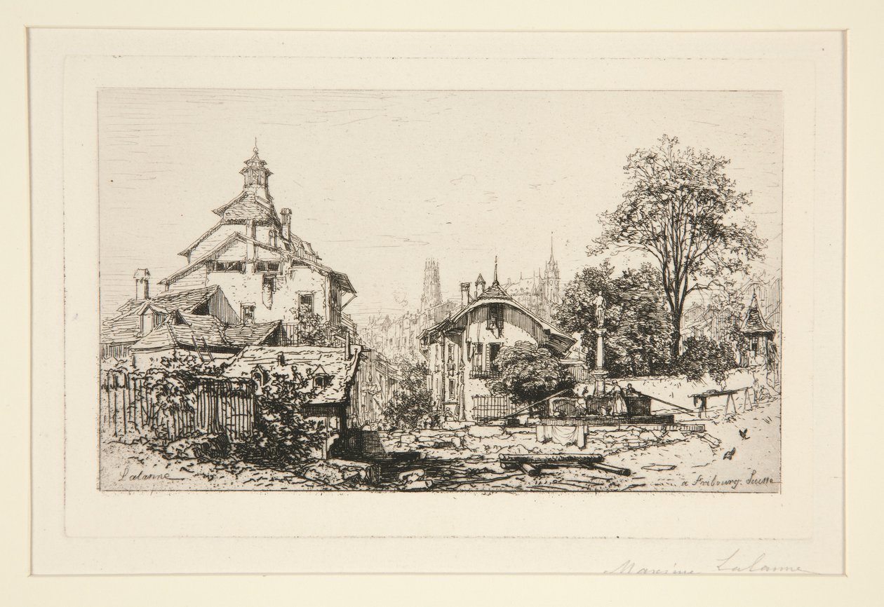 A Insbourg, Suisse (I Insbourg, Schweiz) af Maxime Lalanne