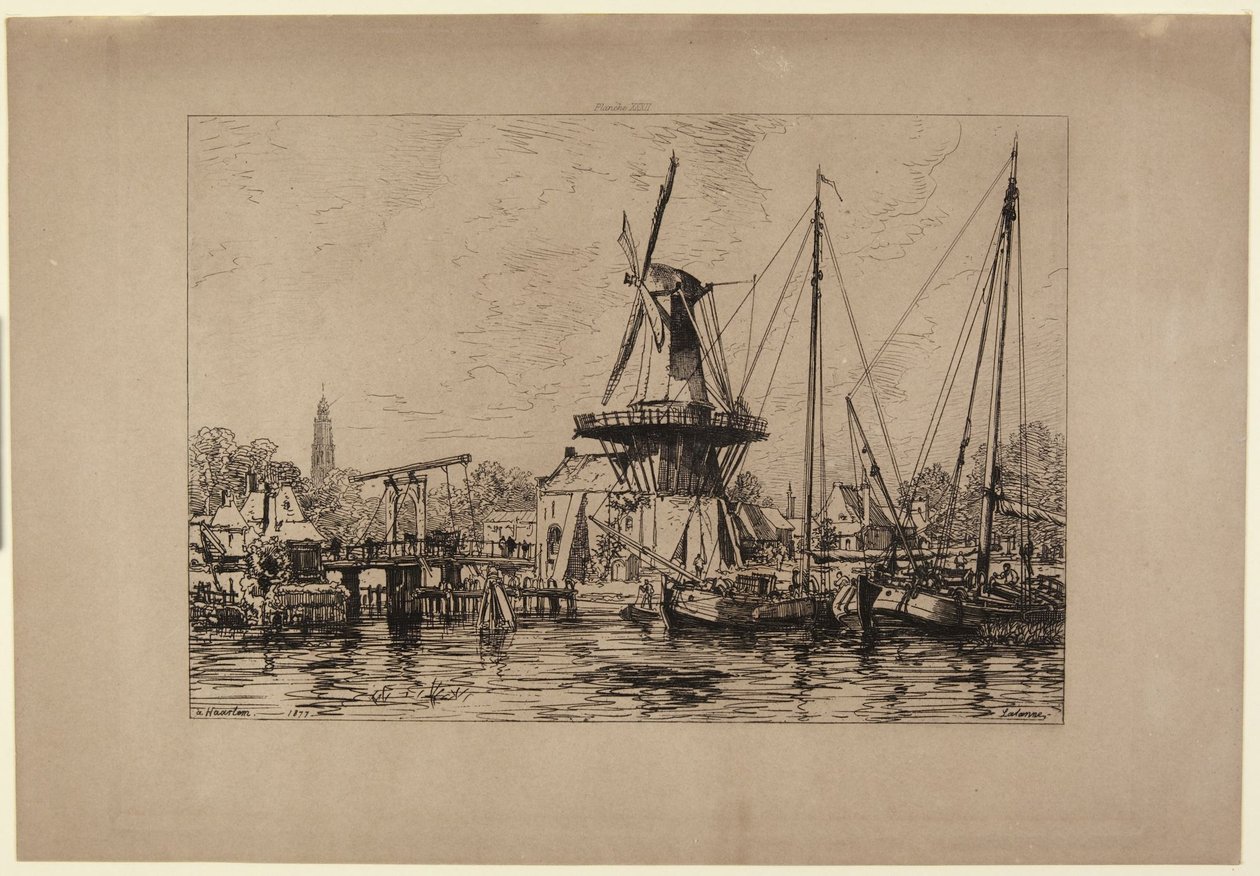 I Haarlem - 1877 af Maxime Lalanne