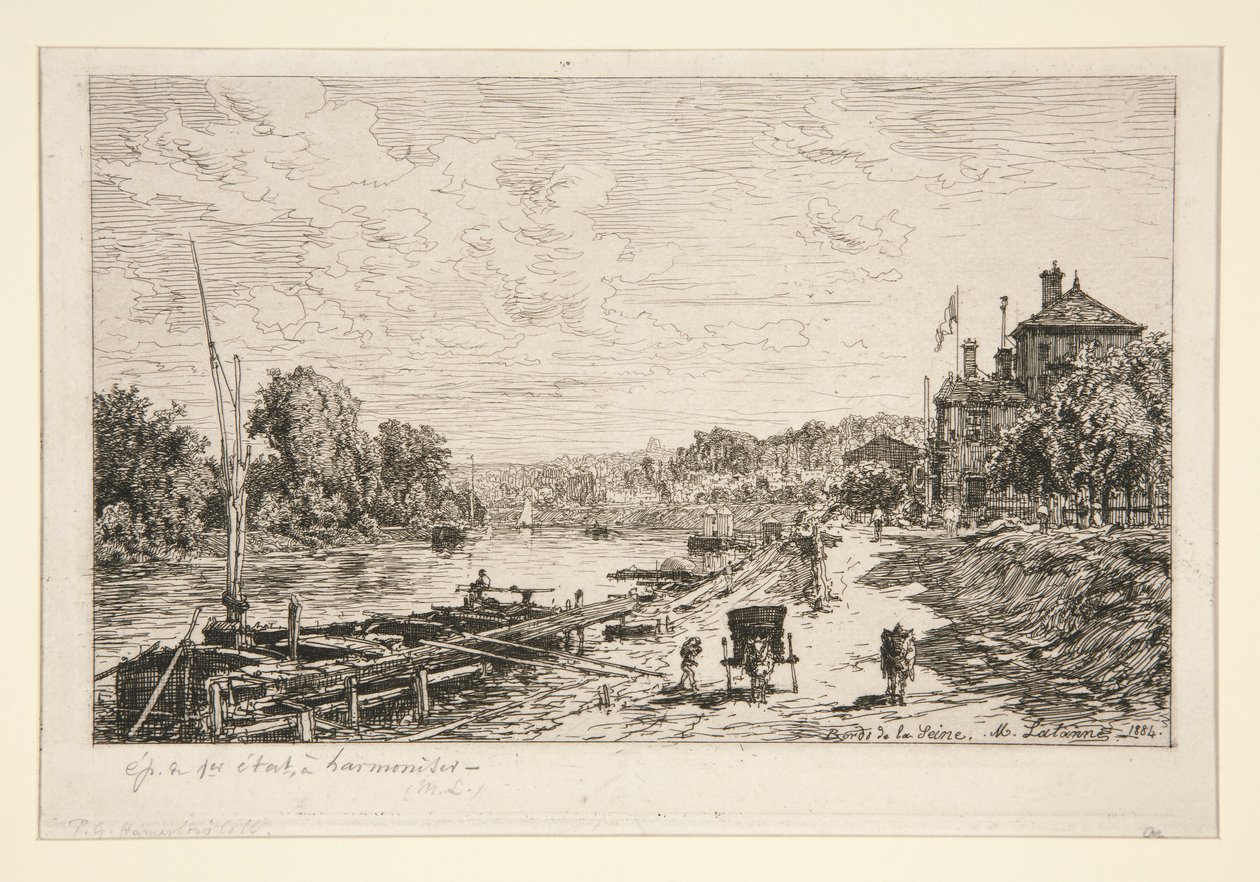 Bords de la Seine (Seines kyster) af Maxime Lalanne