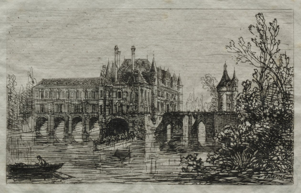 Chenonceau Slot af Maxime Lalanne