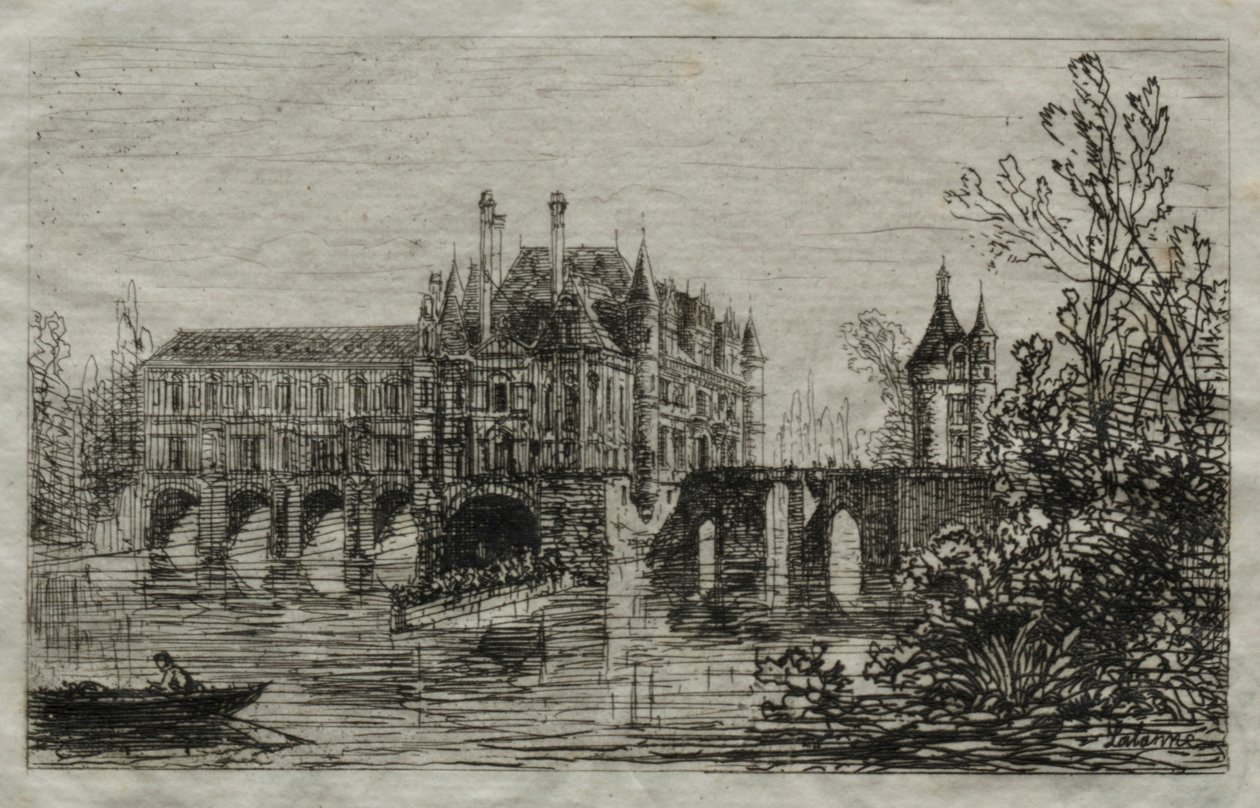 Chenonceau Slot. af Maxime Lalanne