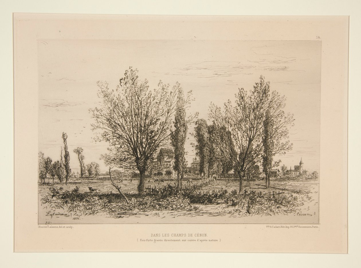 Dans les champs de C?non (In the Fields of C?non) af Maxime Lalanne