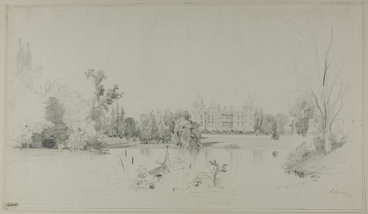Park af M. de Rothschild ved Ferrières af Maxime Lalanne