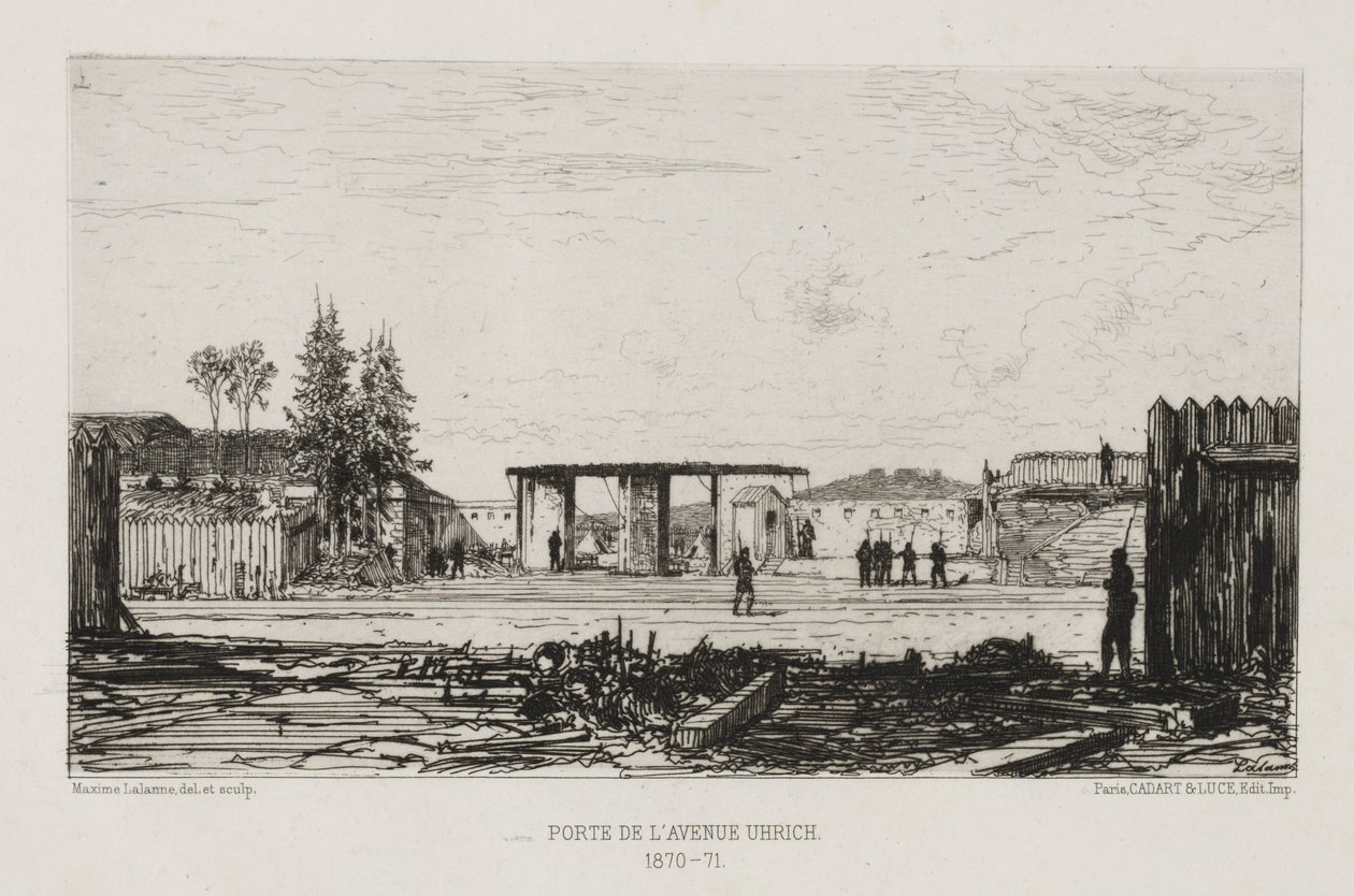Avenue Uhrich dør af Maxime Lalanne