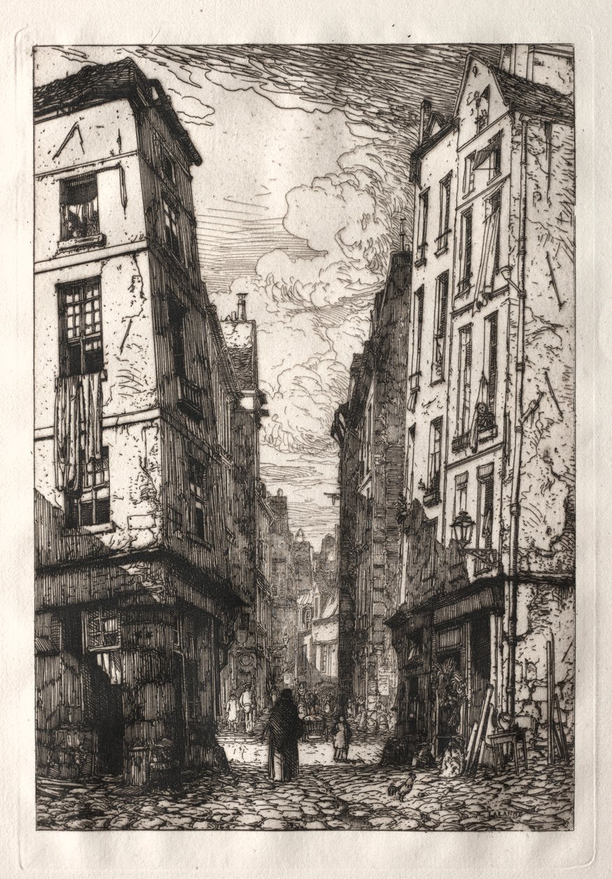 Rue des Marmousets. af Maxime Lalanne