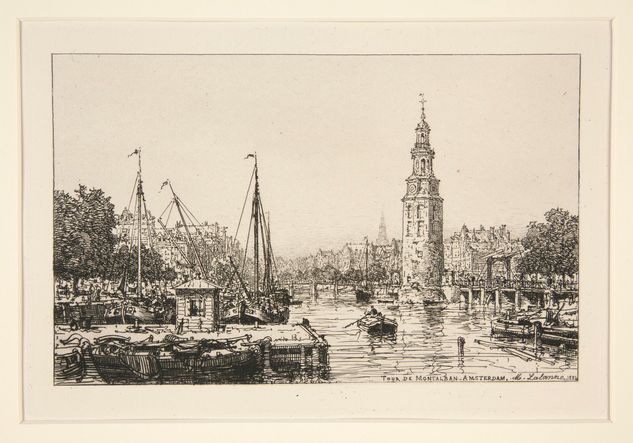 Tour de Montalban, Amsterdam (Montalban Tower, Amsterdam) af Maxime Lalanne