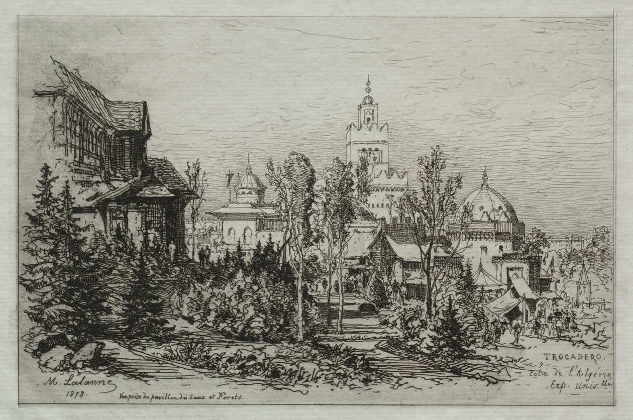 Trocadéro. af Maxime Lalanne