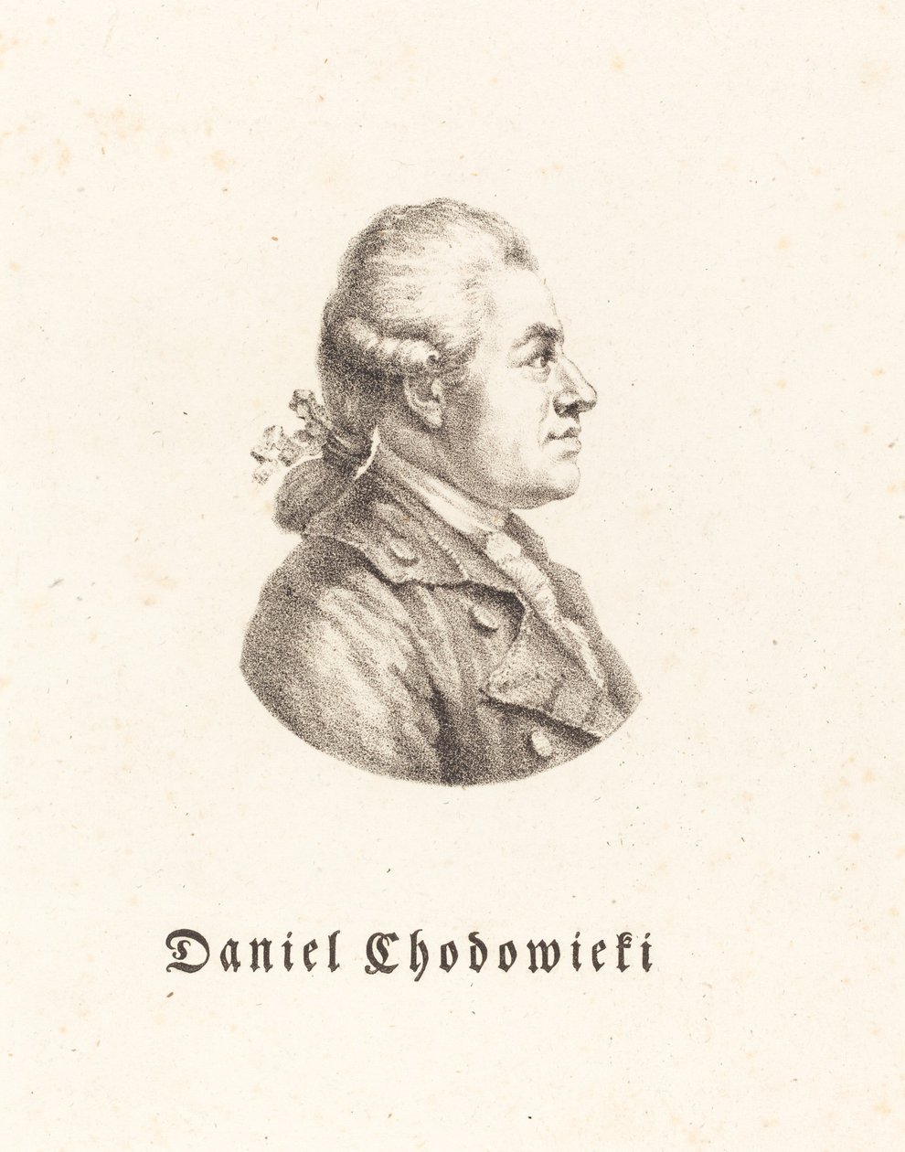 Daniel Chodowiecki af Maximilian Franck after Adrian Zingg