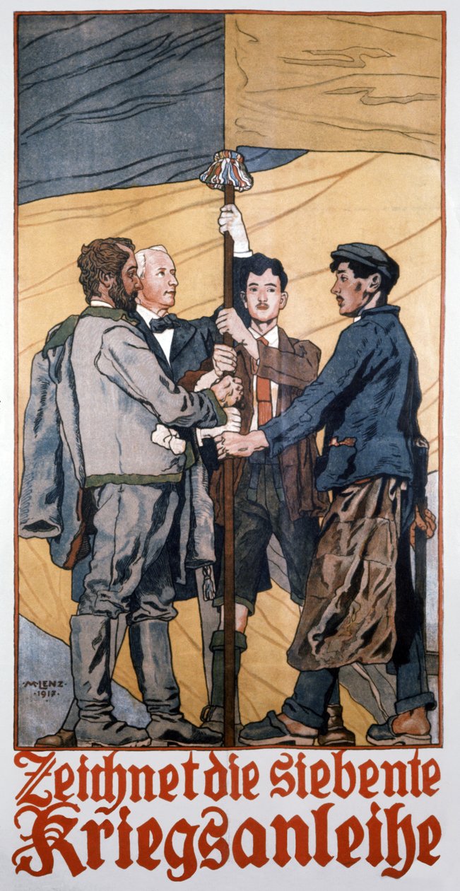 WW1 "Tilaa 7th War Loan" af Maximilian Lenz