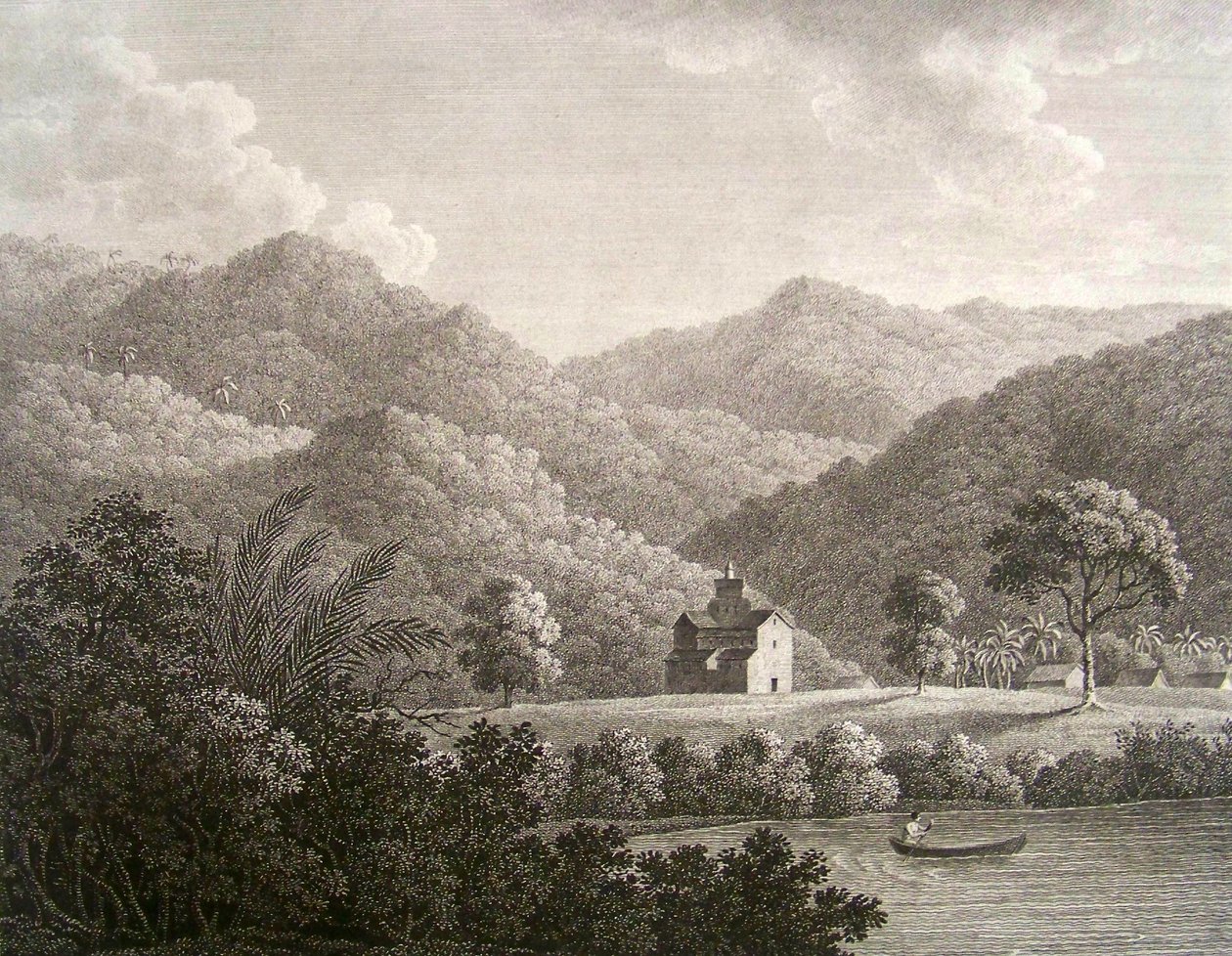 Udsigt over St. Fidèles mission af Maximilian zu Wied Neuwied