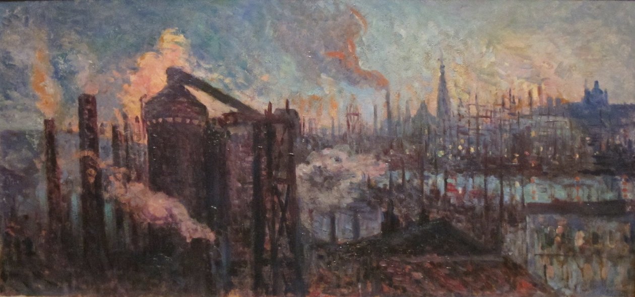 Grand Ville -industrimænd af Maximilien Luce