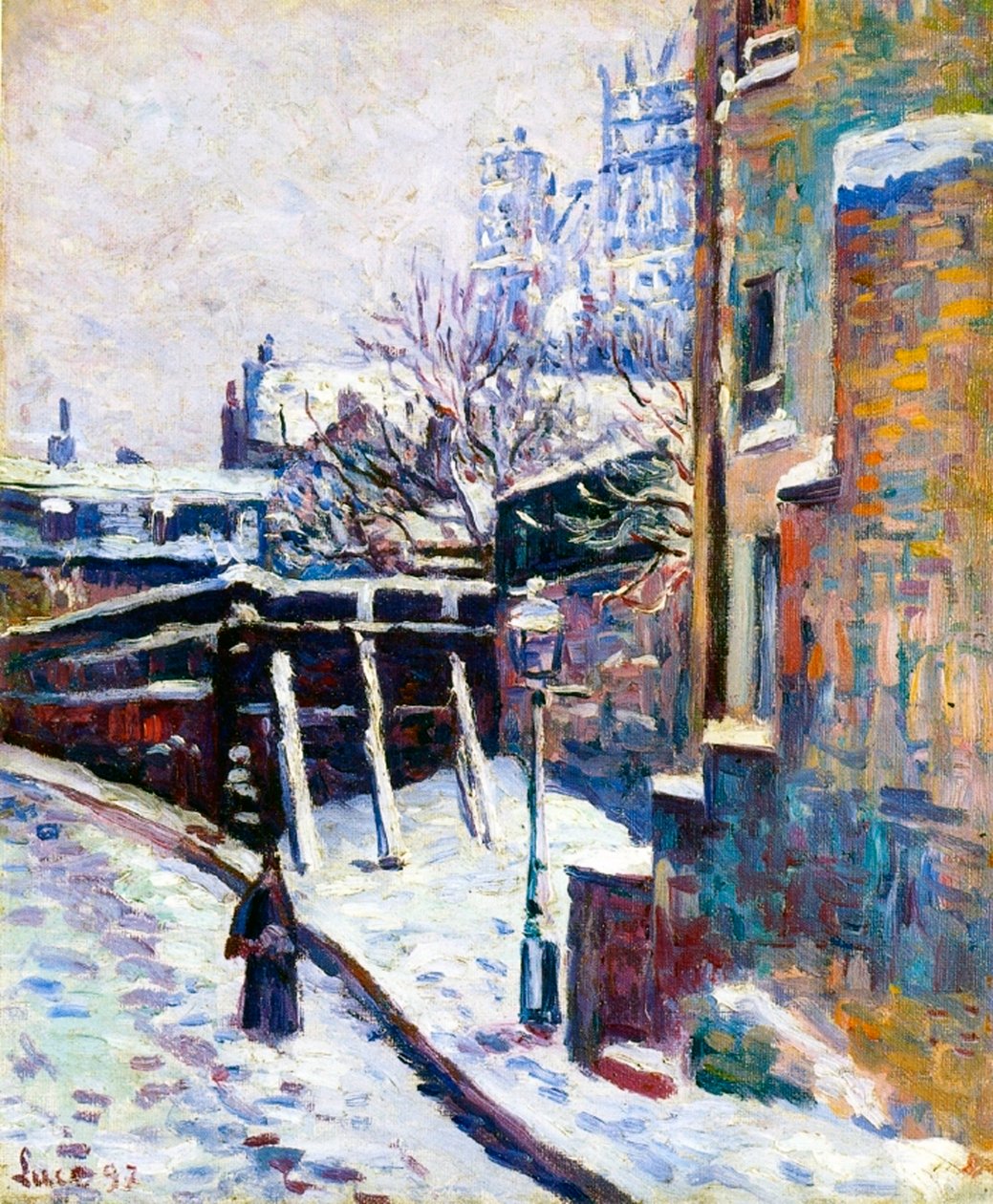 Montmartre, Paris, 1897 af Maximilien Luce