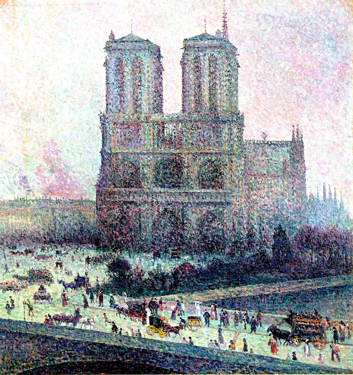 Notre-Dame, Paris, 1900-01 af Maximilien Luce