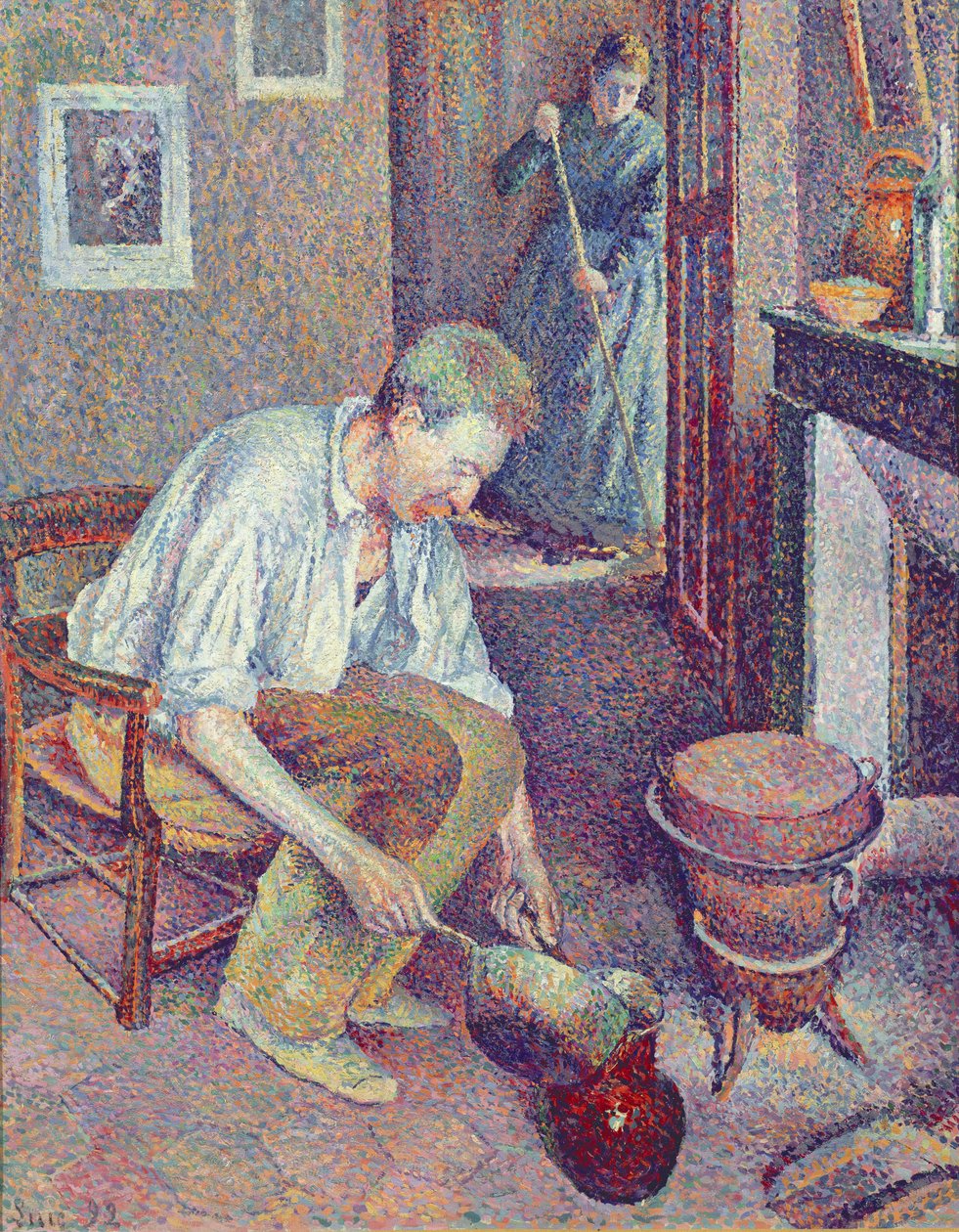 Kaffen, 1892 af Maximilien Luce