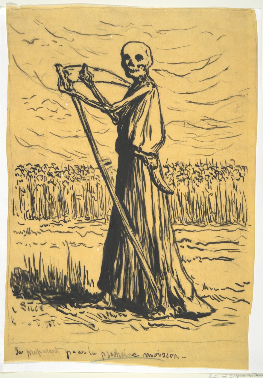 Døden som Høstmand af Maximilien Luce