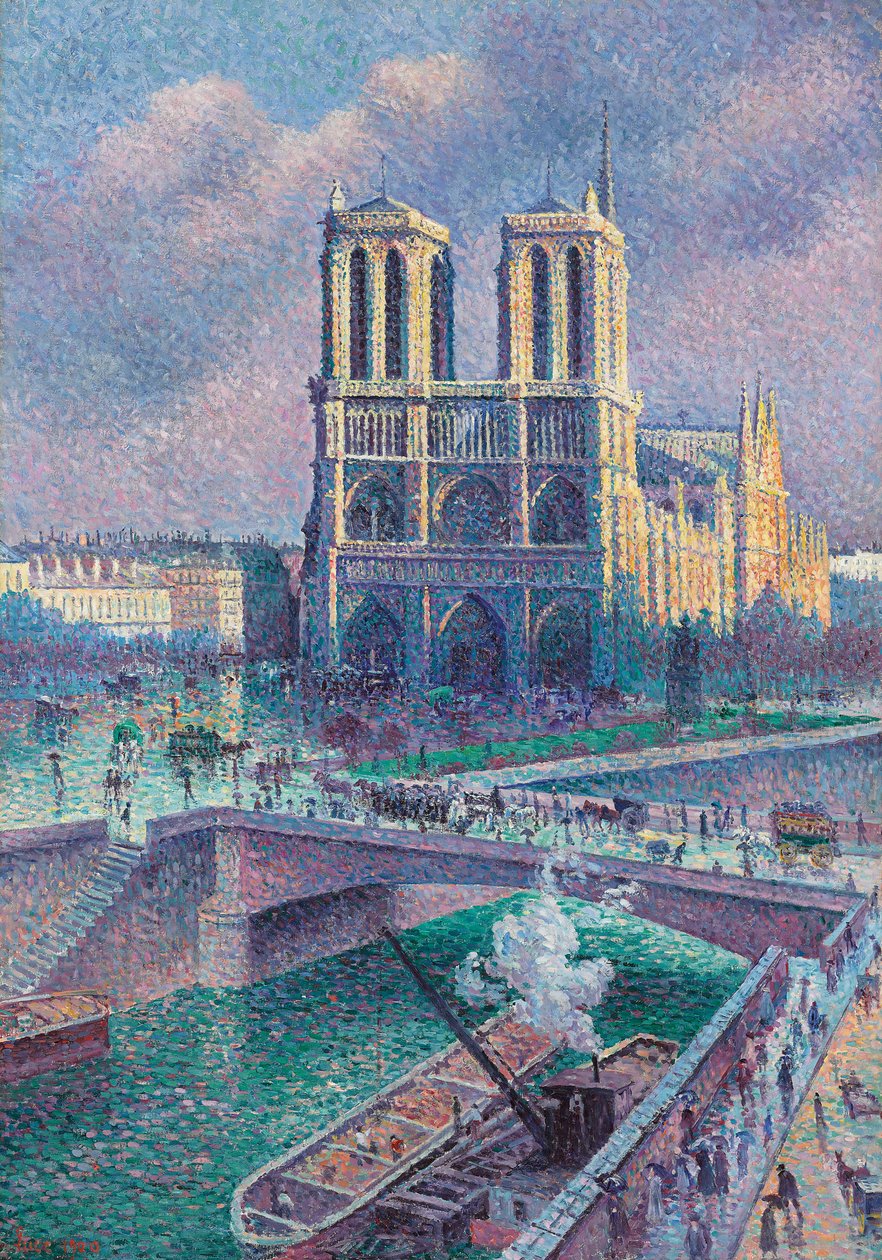 Vor Frue af Paris, 1900 af Maximilien Luce