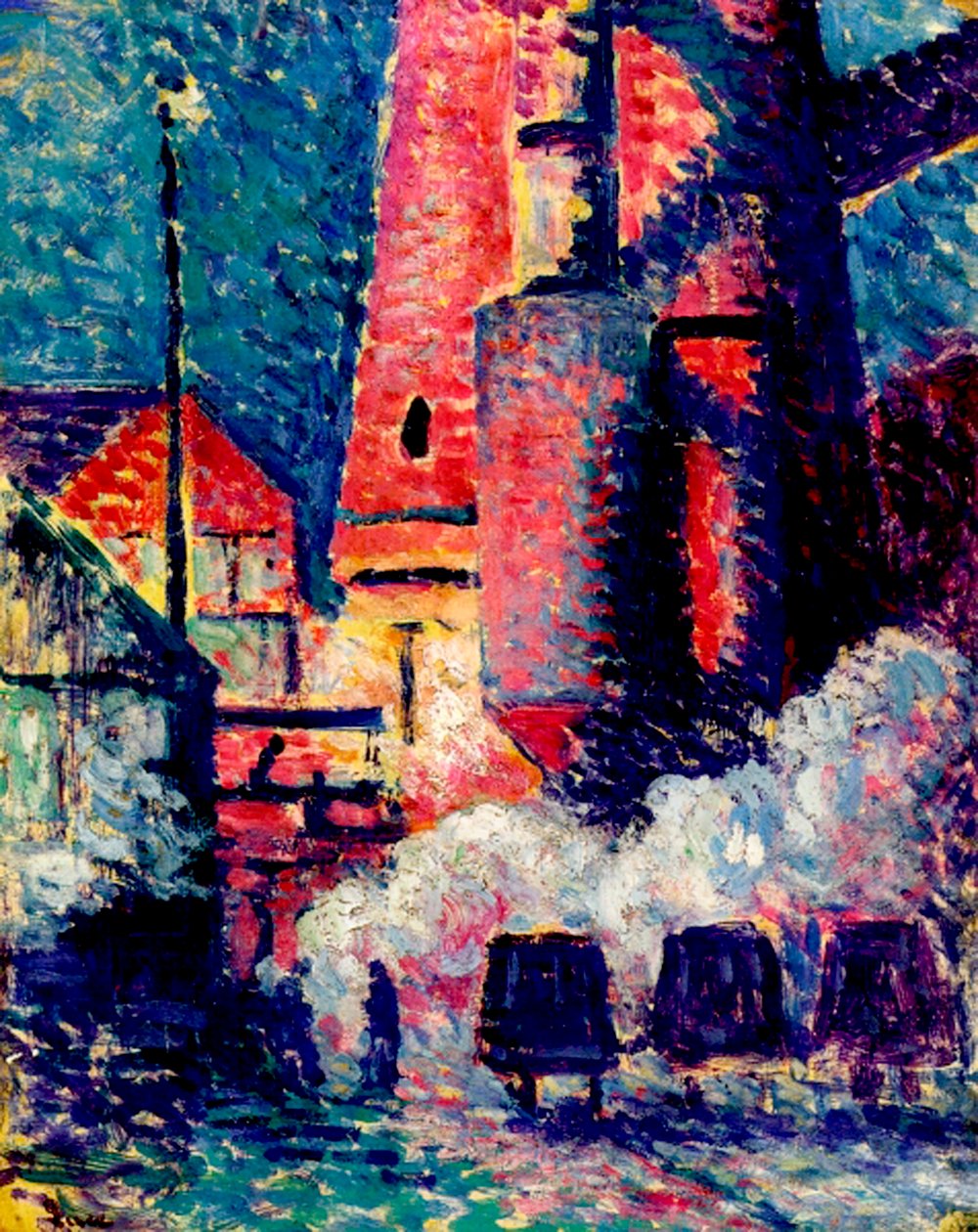 Høje Ovne af Maximilien Luce