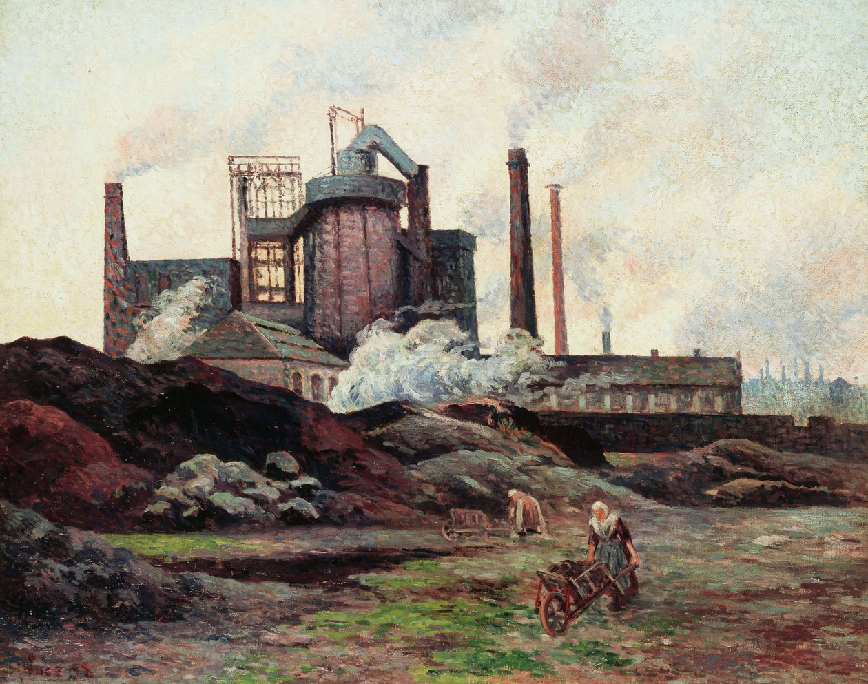 Fabrikken, 1898 af Maximilien Luce