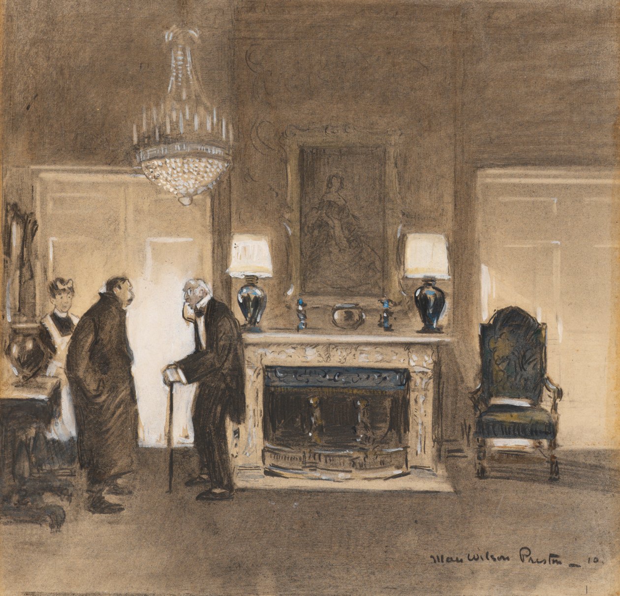 Drama i stuen af May Wilson Preston