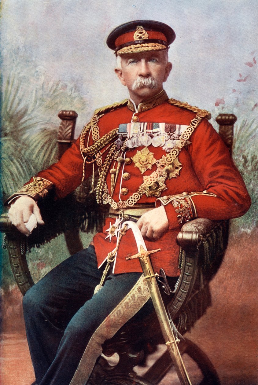 Sir Henry Evelyn Wood, engelsk feltmarskal og modtager af Victoria Cross, 1902. af Mayall