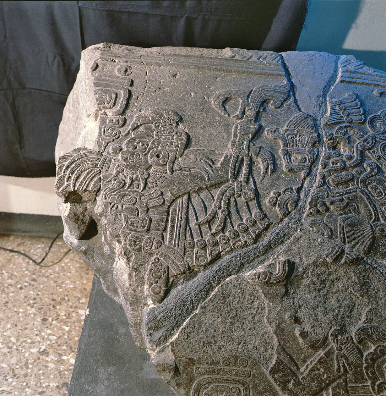 Alter 10 fra Kaminaljuyu, Guatemala, Maya Classic Period (600-900 e.Kr.) af Mayan