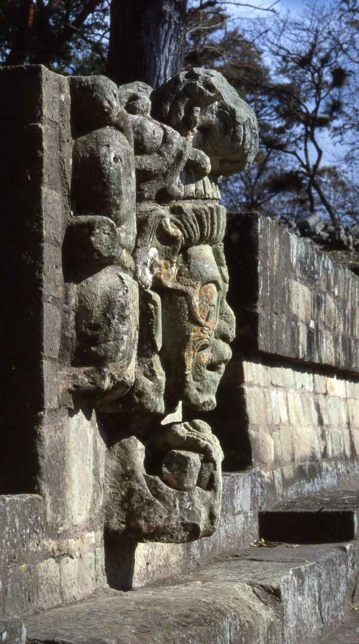 Copan Venus Skulptur af Mayan