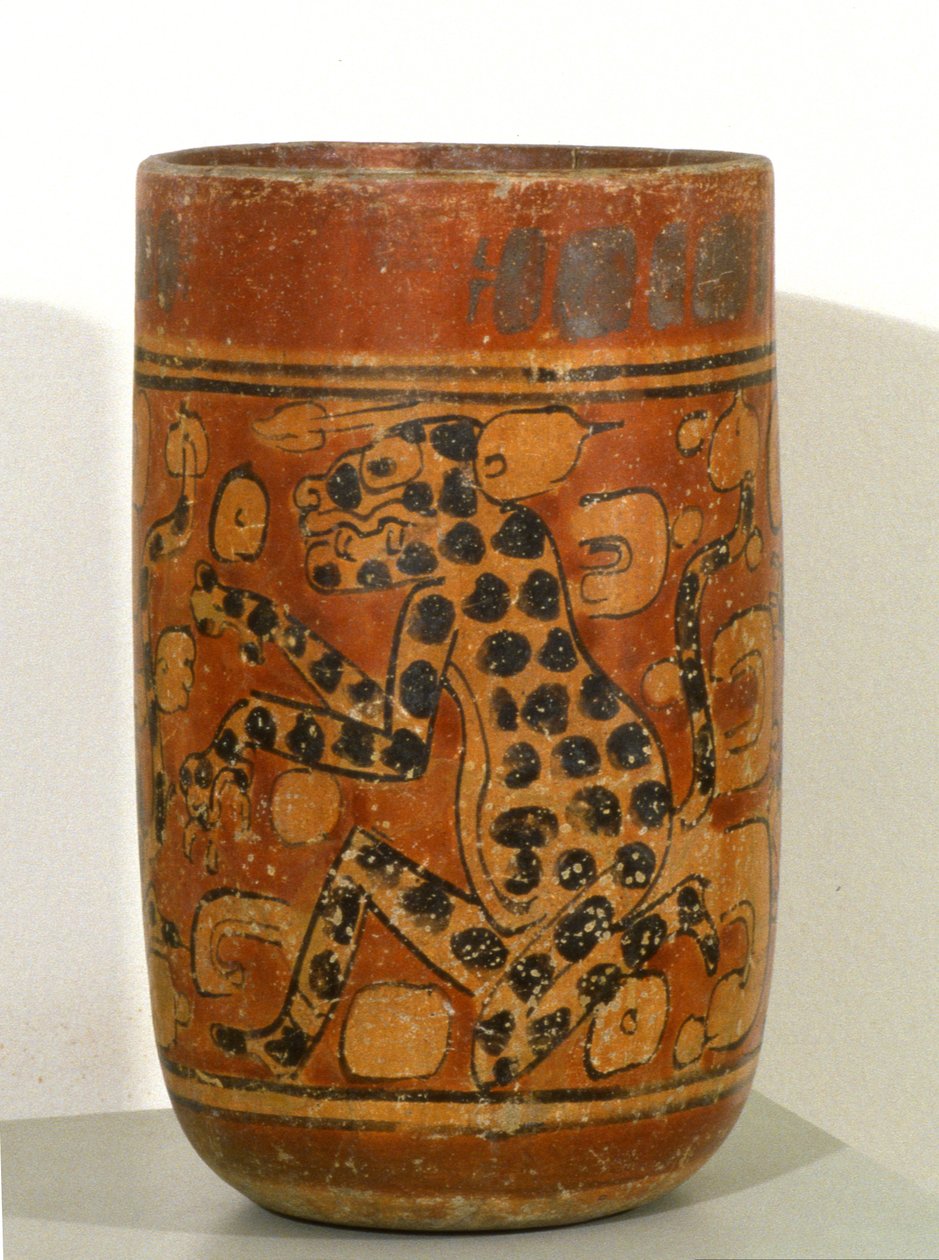 Gravvase (keramik) af Mayan