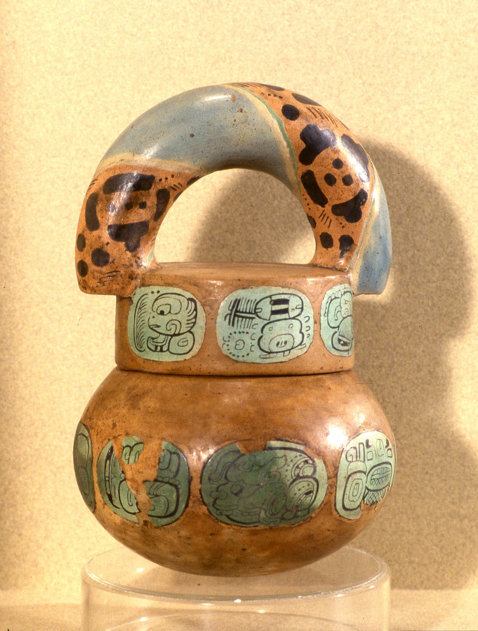 Begravelsesfartøj (keramik) af Mayan