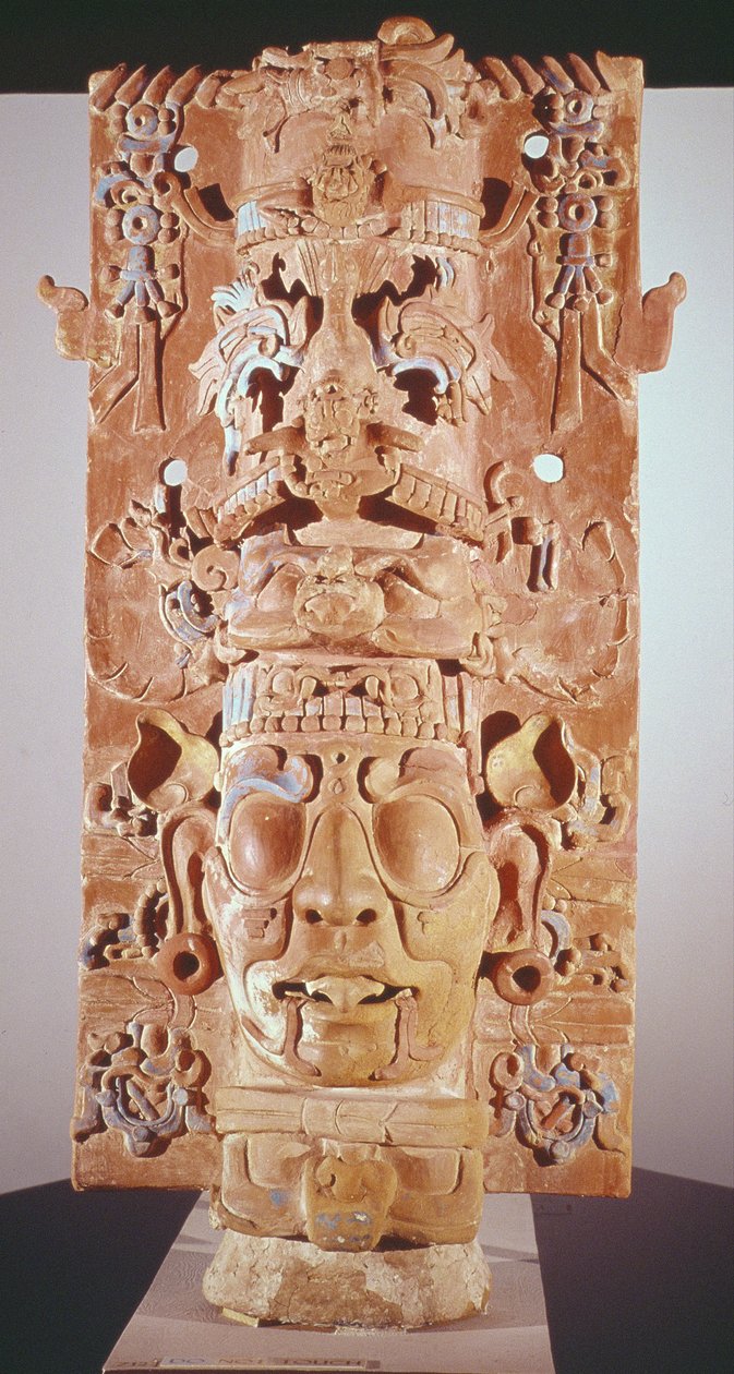 Røgelsebrænder (ler) af Mayan