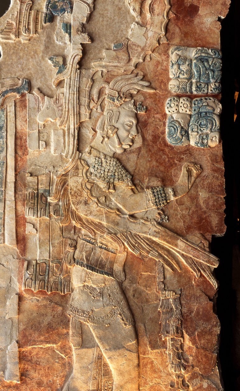 King Pacal Stela 22 (bagside af 310202) af Mayan