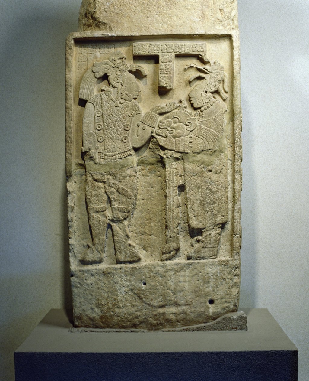 Overligger 24 fra Yaxchilan, Chiapas, Mexico, Late Classic Period (600-900 AD) af Mayan