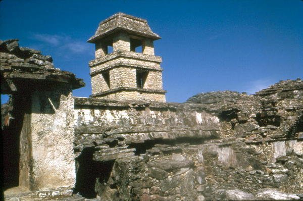 Palace, Maya, Sen klassisk periode, Palenque af Mayan