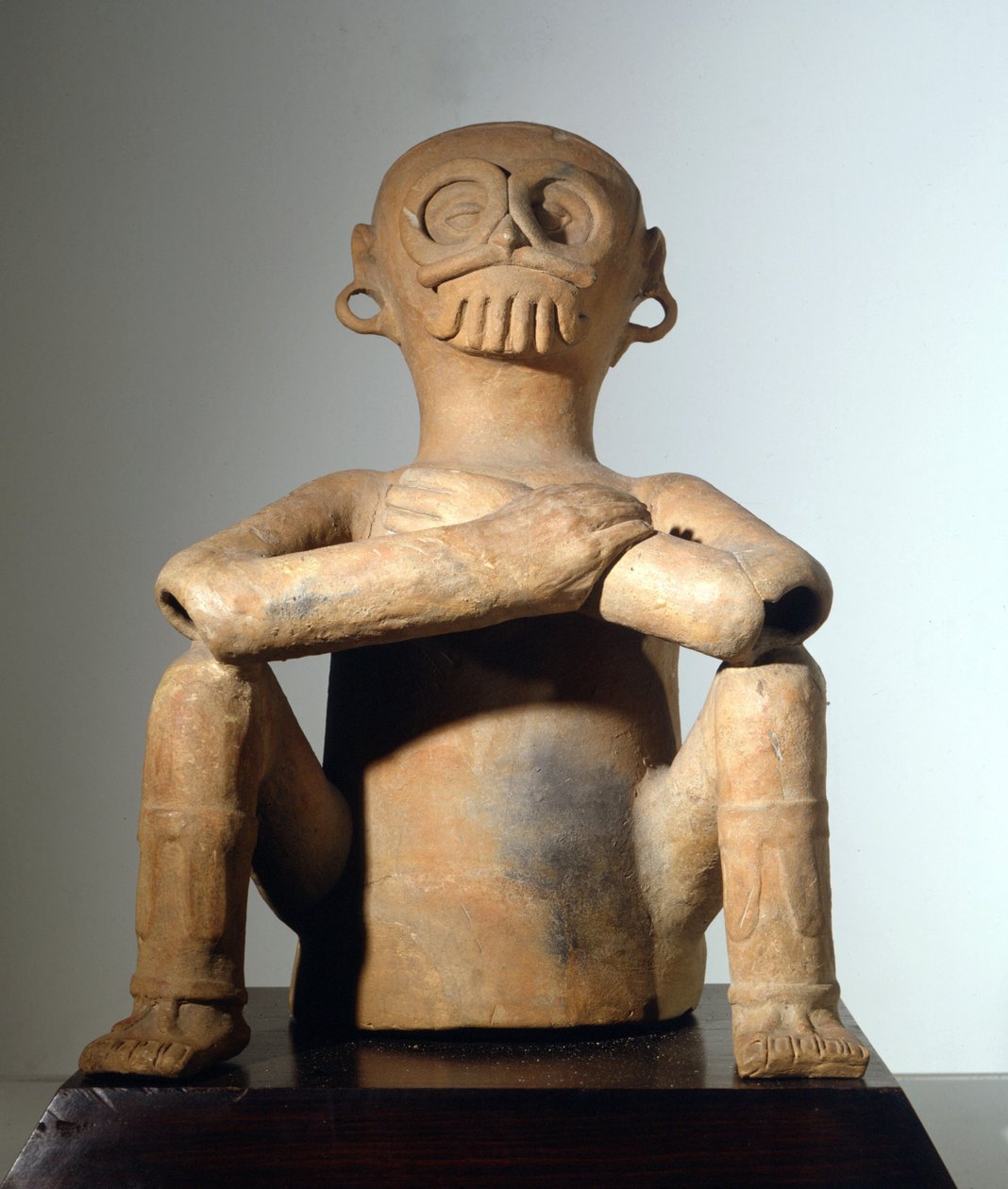 Art of the Côte du Golf (Maya). White Earth, delstaten Vera Cruz, Mexico. Regnguden i terracotta (250 - 550). af Mayan Mayan