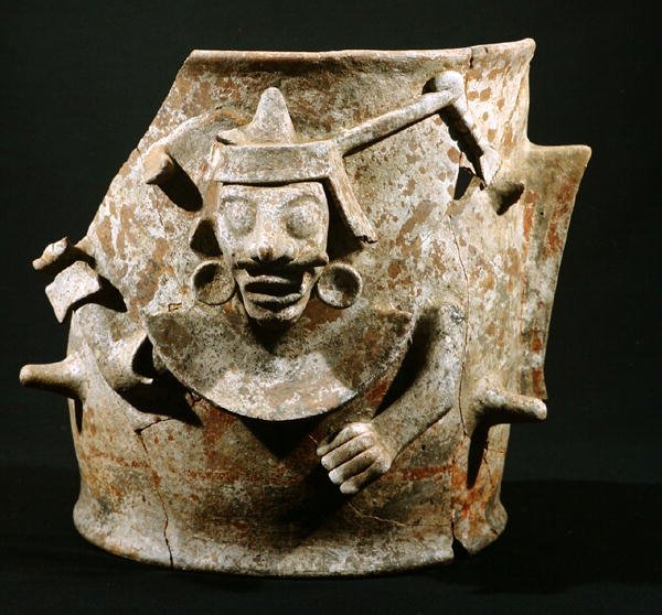 Røgelsebrænder, fra Iximche, Guatemala, postklassisk periode (900-1521) (lertøj) af Mayan Mayan