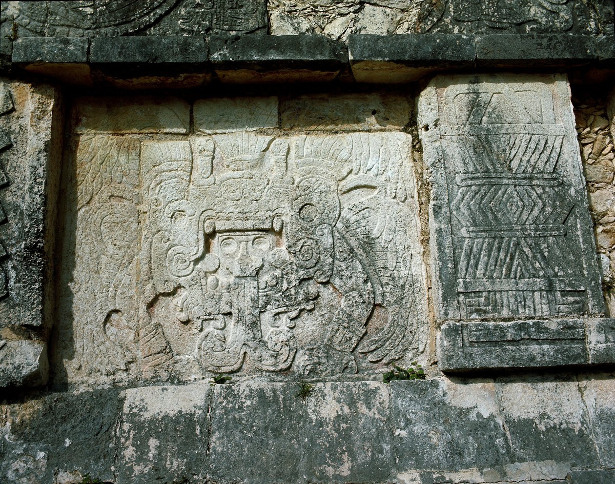 Venus Platform på Great Plaza, 750-1200 af Mayan Mayan