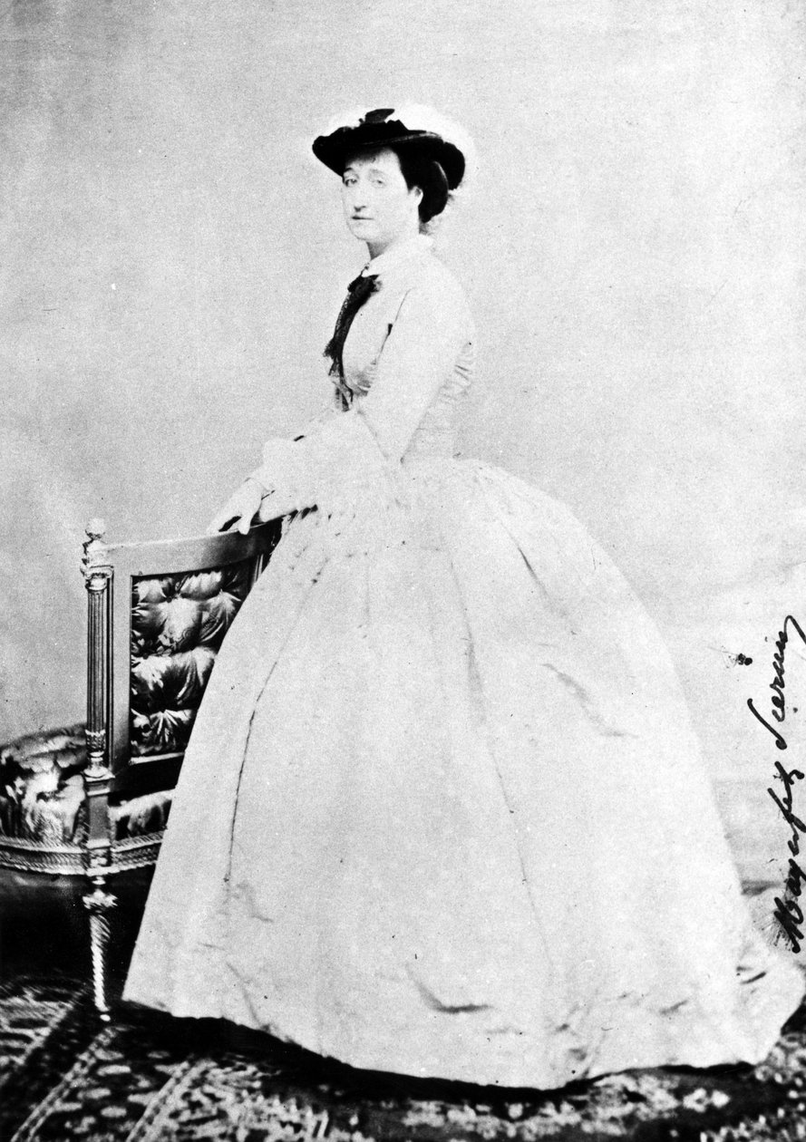 Kejserinde Eugenie, ca. 1860 af Mayer and Pierson