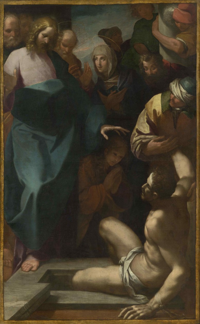 Lazarus opstandelse, første tredjedel af det 17. århundrede.. af Mazzucchelli