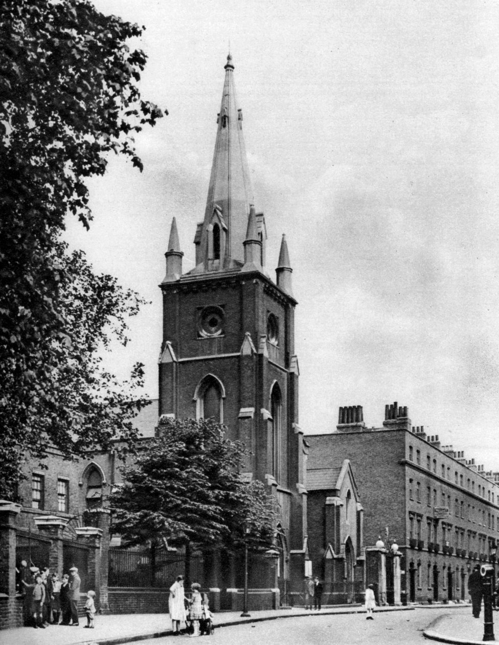 Bunhill Row, London, 1926-1927. af McLeish